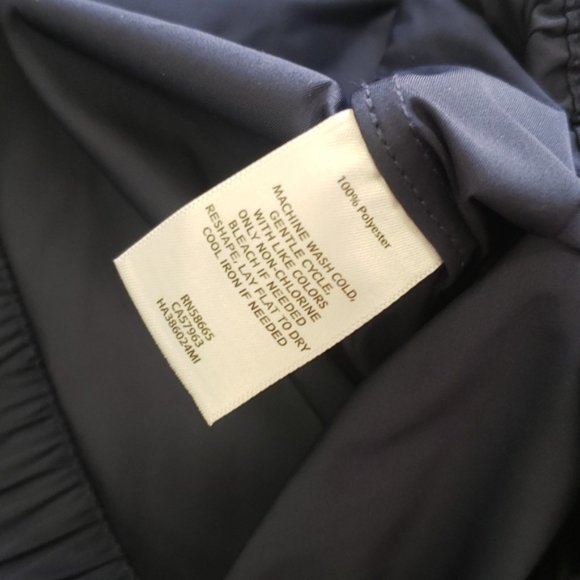 Halogen A-Line Midi Skirt Navy Peacoat - Picture 6 of 6